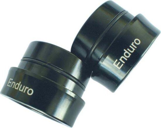 Enduro Bearings BK-6055 BB30 Small Adapter, Shimano Hollowtech II 24mm Cranks, black